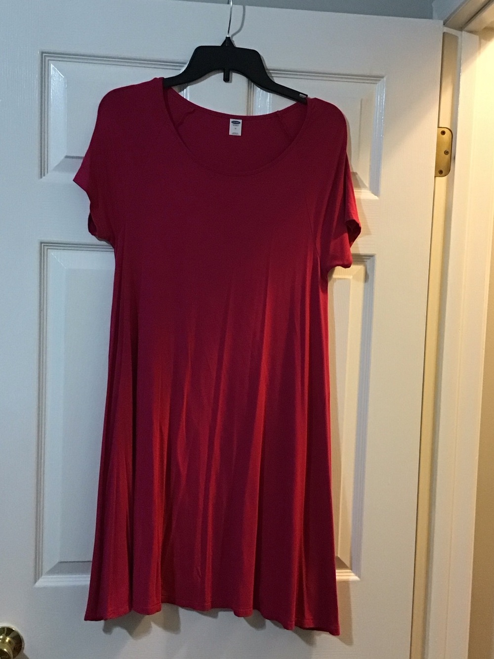 Old Navy Berry Pink Swing Mini Dress